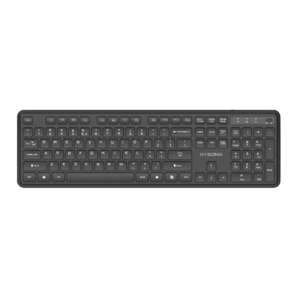 K316 Wireless Membrane Keyboard